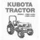 Kubota L2900 - L3300 - L3600 - L4200 Operators Manual